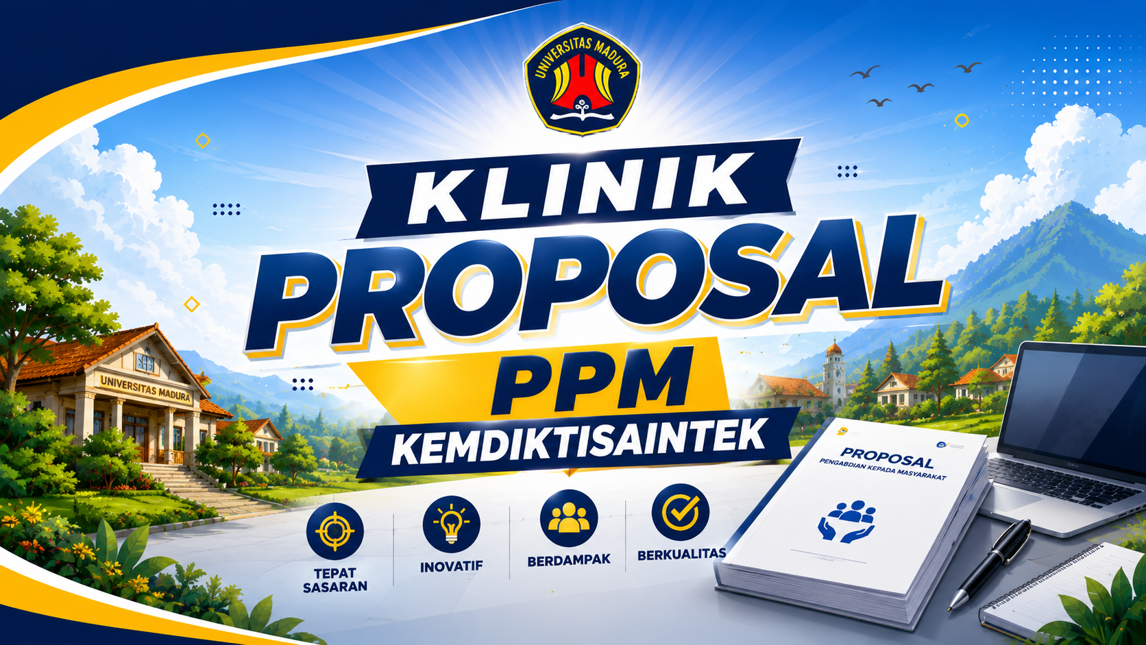 LPPM Universitas Madura Gelar Klinik Proposal PPM Kemdiktisaintek 2026